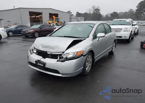2006 Honda Civic Lx z USA, uszkodzony, nr VIN 1HGFA16516L108989